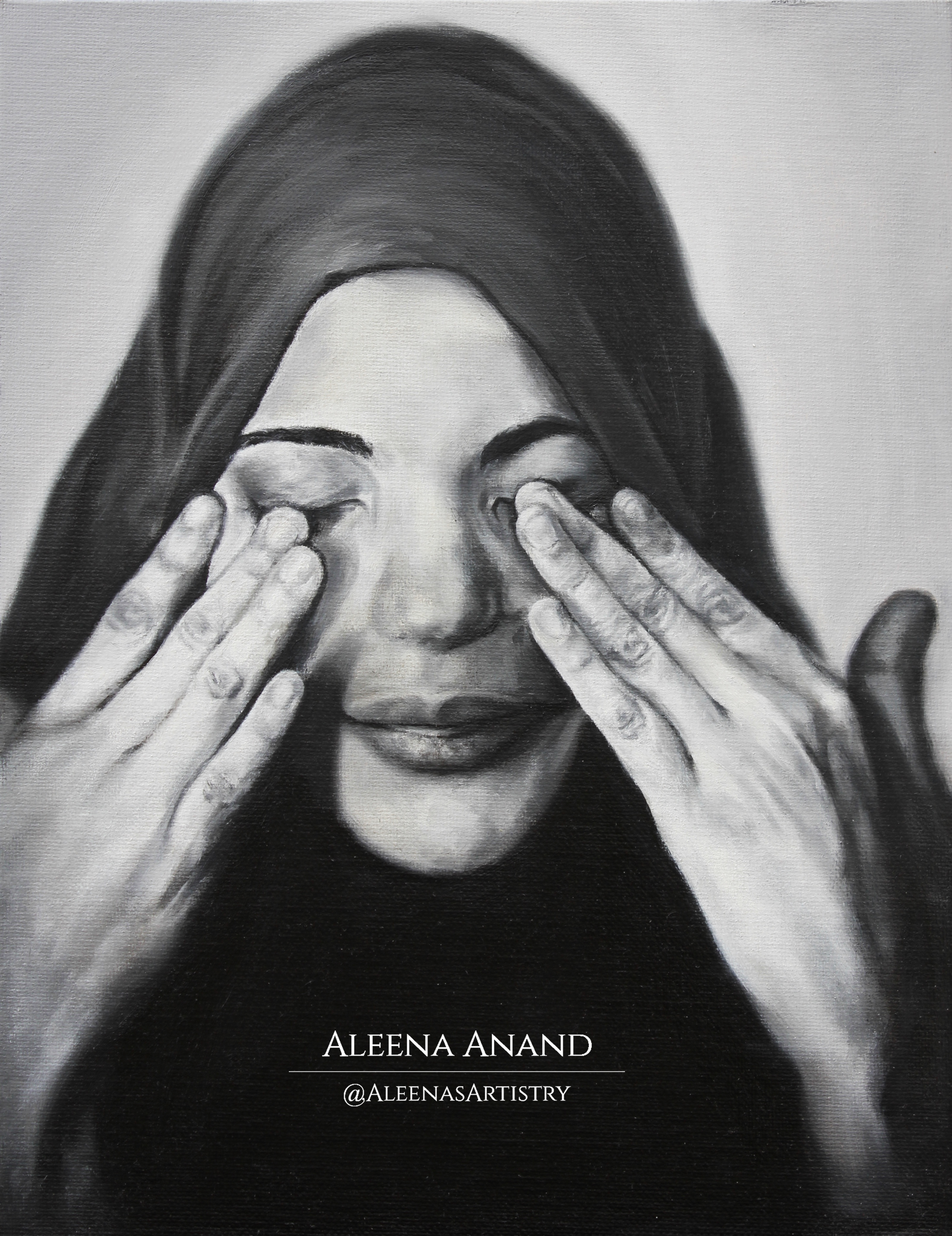 “Believe in the Good” (11 x 14 inches, Oil on Canvas)