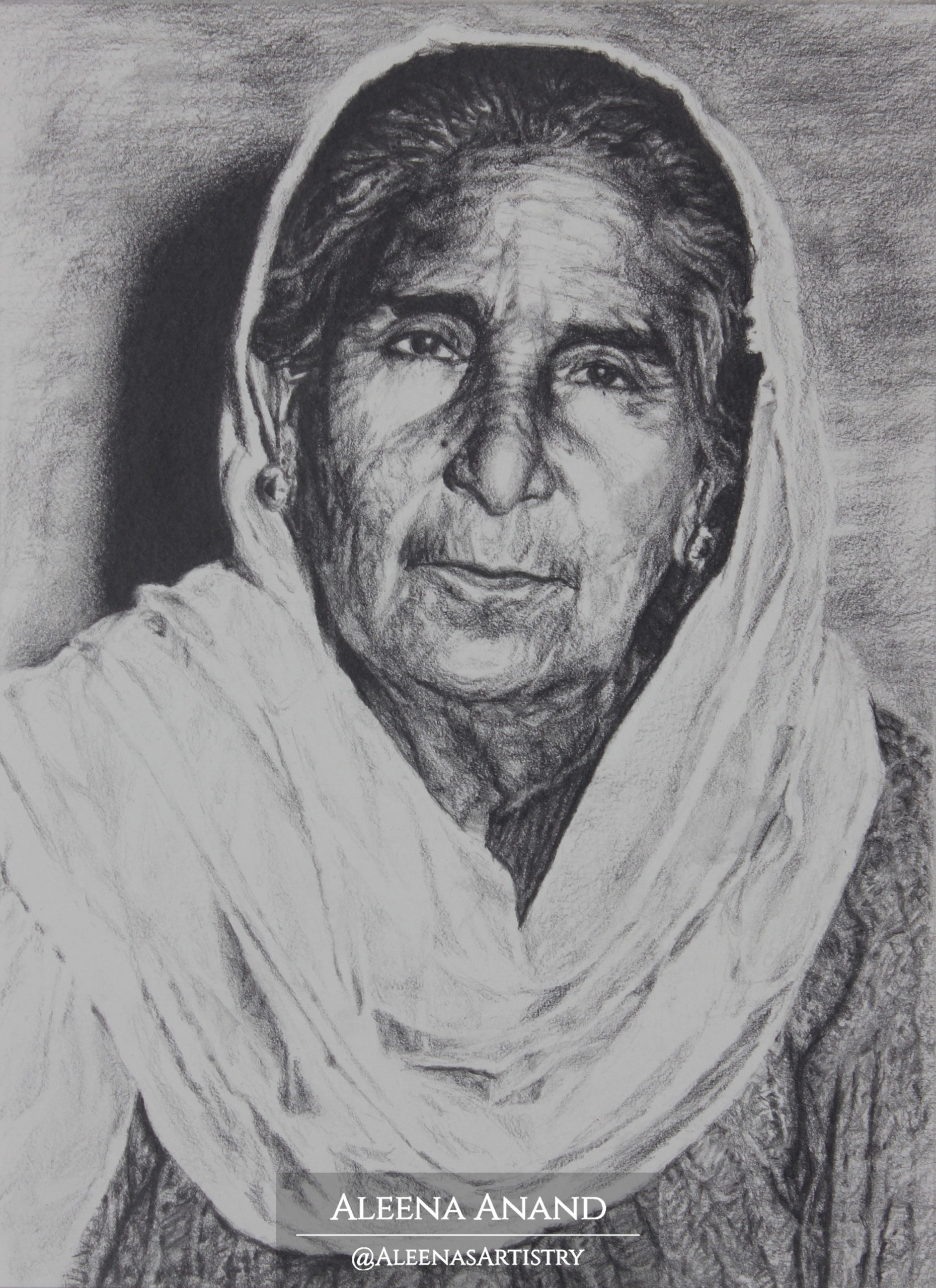 “History Has Its Eyes On You” (8 x 10 inches, Graphite on Illustration Board)